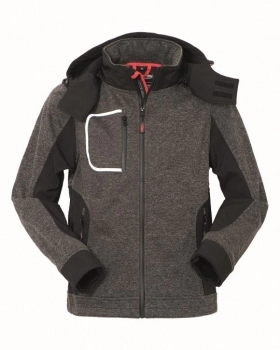 JACHETA SOFTSHELL RUSTY GRI/NEGRU 0