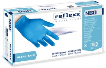 MANUSI NITRIL ULTRA THIN,BLUE (100BUC)-L 0