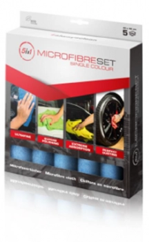 LAVETA POLISH MICROFIBRE BLUE 40X40 (5 BUC/PACHET) - (HK730101) 0